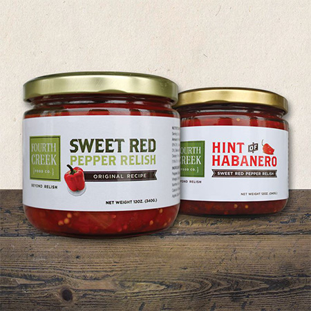 Fourth Creek custom label printed by Certified Labeling Solutions NJ