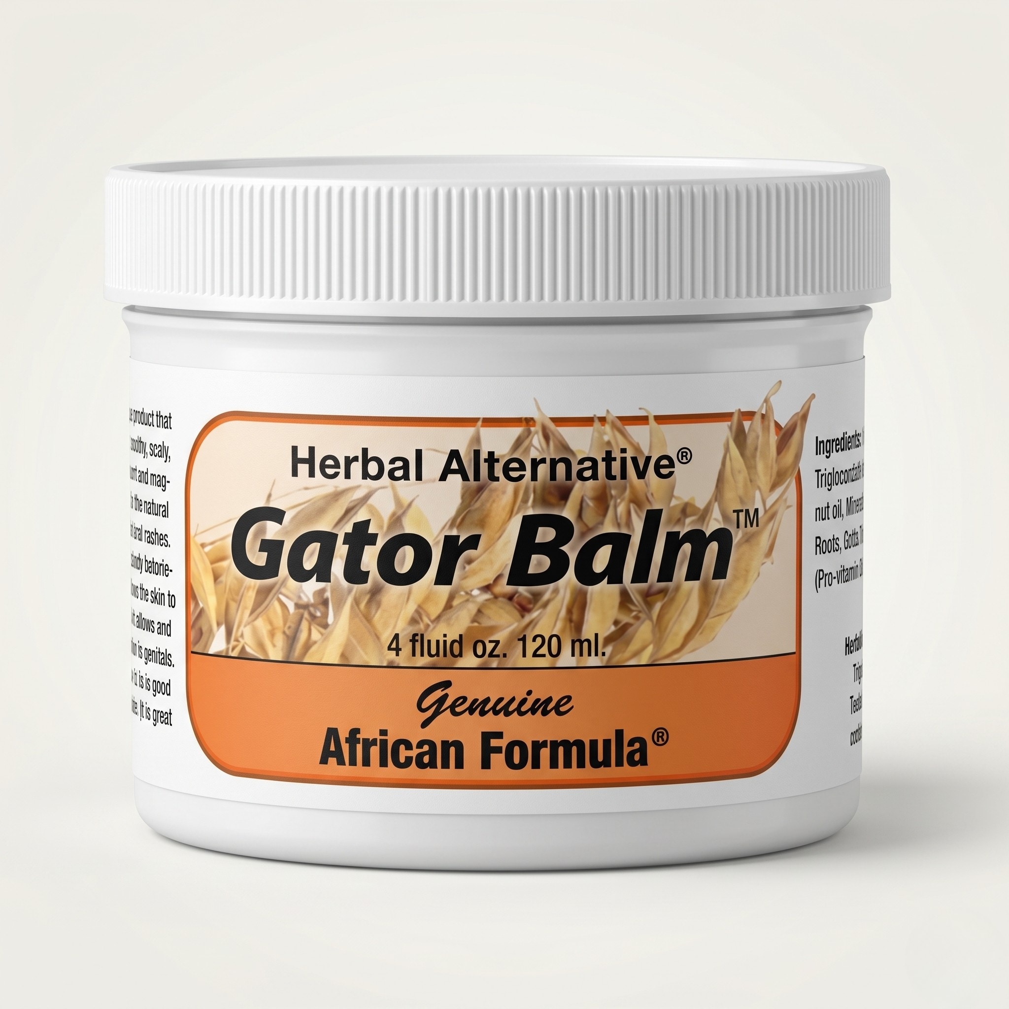 Gator Balm custom label printed by Certified Labeling Solutions NJ